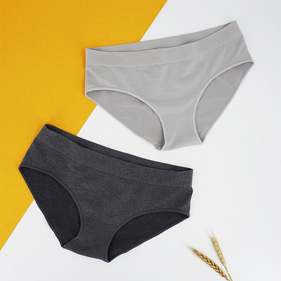 弹力速干运动内裤女式低腰健身纯色薄款无缝三角裤-淘宝网 弹力速干运动内裤女式低腰健身纯色薄款无缝三角裤-淘宝网