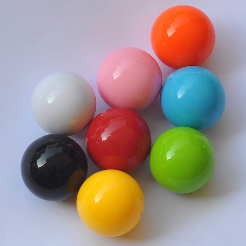 25mm super large non-hole polishing slide beads round beads rocket launcher amusement park desktop toys color catapult beads