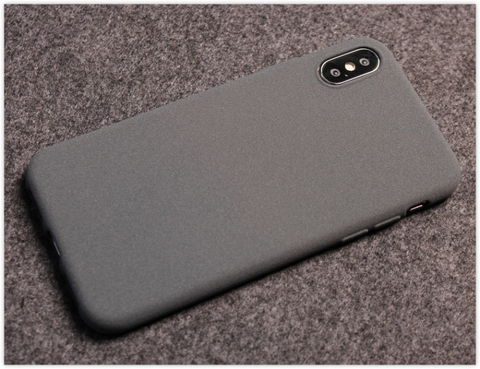 Gray — Zenfone 9 Sand Matte Silicone TPU Phone Case