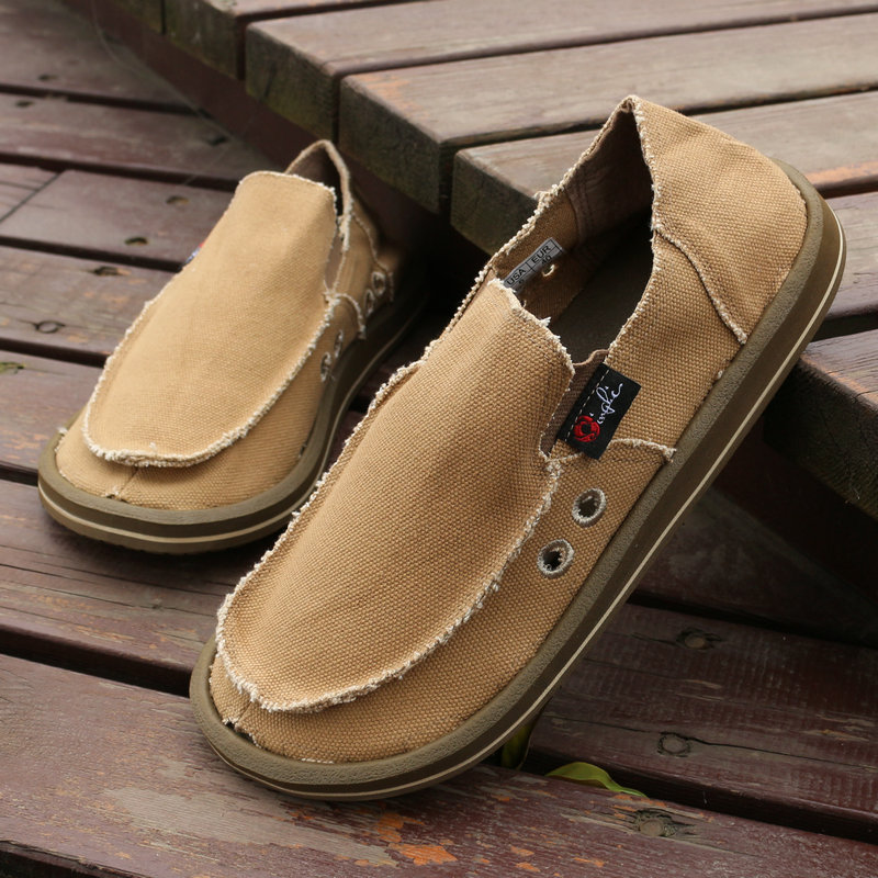 l'été respirant faible une pédale chaussures paresseux chaussures couvre pied mendiant chaussures la tendance casual large pied de chaussures de toile des hommes l'été respirant faible une pédale chaussures paresseux chaussures couvre pied mendiant chaussures la tendance casual large pied de chaussures de toile des hommes