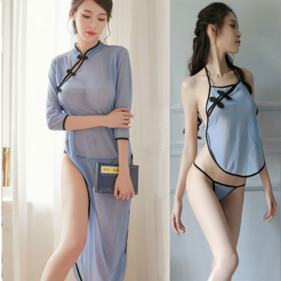 性感肚兜情趣内衣女秘书旗袍诱惑制服三点式制服骚民国学生夜店套-淘宝网 性感肚兜情趣内衣女秘书旗袍诱惑制服三点式制服骚民国学生夜店套-淘宝网