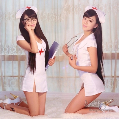 护士制服真人大码情趣内衣女激情套装sm情成人性感透明睡衣表演服-淘宝网
