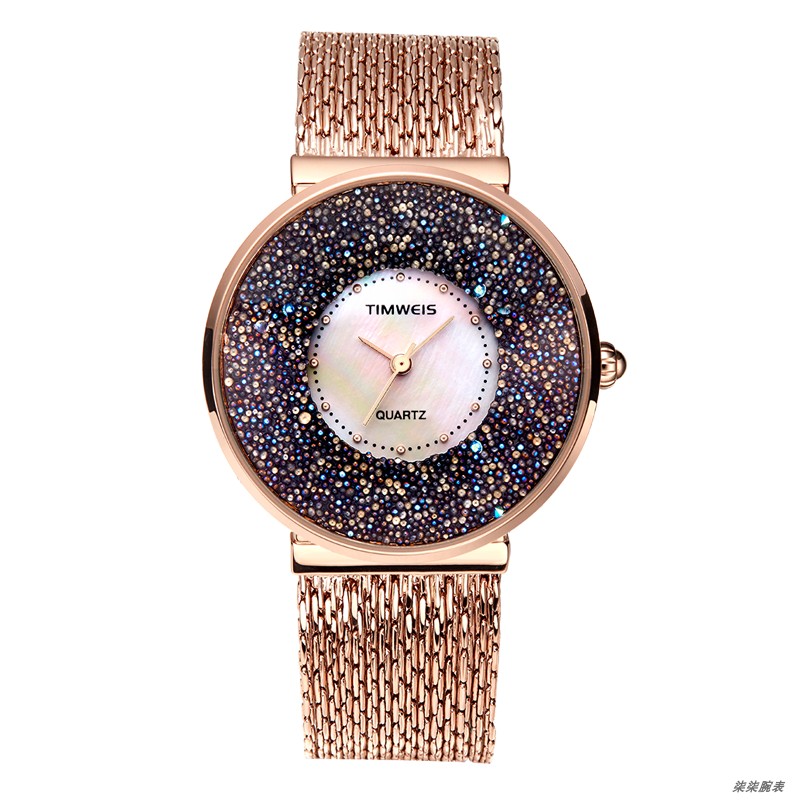 Ladies Star женские часы Кварцевые часы с кисточками Fashion Trend Корейское издание 漙 Студенческие часы с браслетом Водонепроницаемый Новый