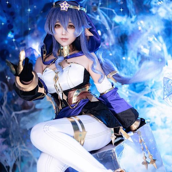 Genshin Impact Layla Cosplay Costumes Bhiner