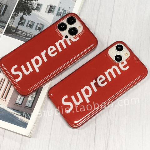 Supreme 14, 13, 12 iPhone Case