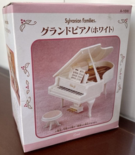 日本epoch 森林家族 玩具 sylvanian families 白色钢琴套装