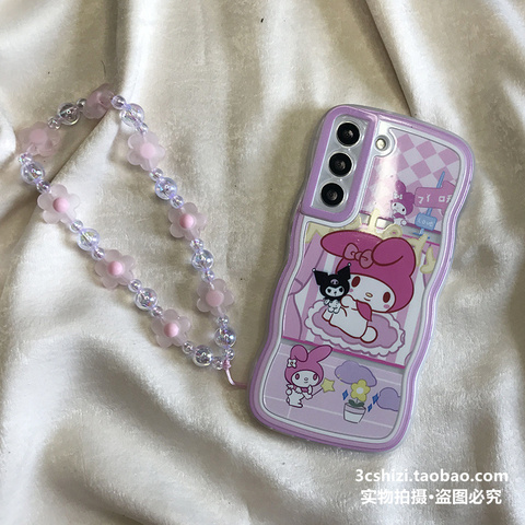 Pink — My Melody Girls Easy Grip Silicone TPU S23, S23 Plus, S23 Ultra, S22, S22 Plus, S22 Ultra, S21, S21 Plus, S21 Ultra