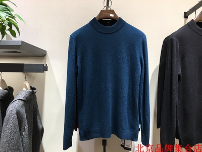 品牌促销 男士秋冬款 半高领 3色入 100%羊毛 毛衫毛衣 稍