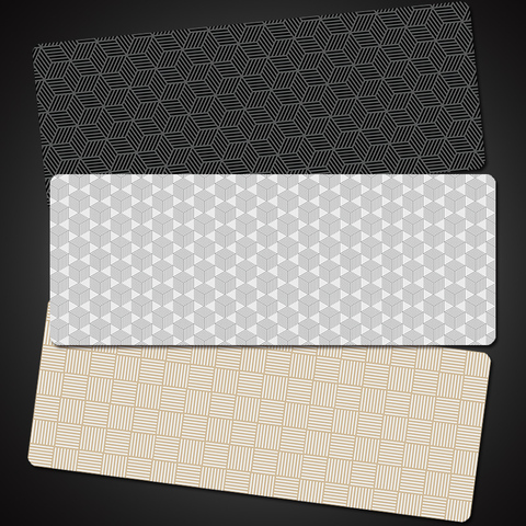 Geometric Pattern Large Gaming Mousepad, Desk Mat (5mm, 900x400mm) Phone Case