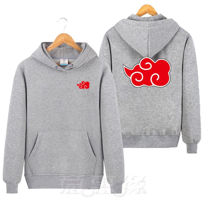 Naruto Sweater Anime Peripheral Cos Young Student Couple Clothes Pullover Fleece Jacket I Love Luo