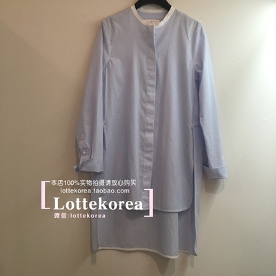 韩国直邮专柜代购 SANDRO 16年夏 衬衫 SBS