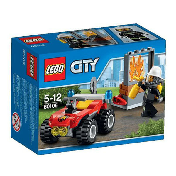 【直购】【乐高城市系列】60105越野消防车 积木玩具