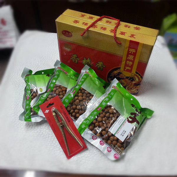 铁岭开原好榛子坚果之王东北土特产野生新全开口4斤坚果礼盒包邮