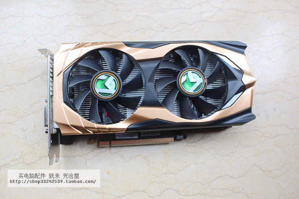 铭瑄gtx960变形金刚4g 双风扇有背板 一个外接供电
