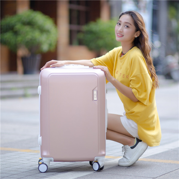 学生行李箱子母箱万向轮拉杆箱硬旅行箱20寸登机箱24寸26女神潮包