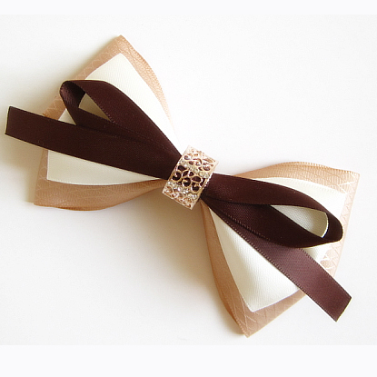 日韩国进口珍珠发夹顶夹正品clip paris韩式简约水钻横夹弹簧夹