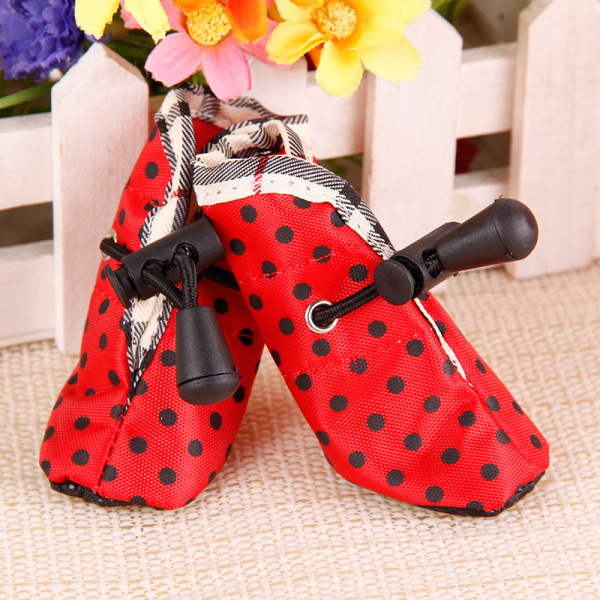 2双包邮  宠物狗狗鞋子鞋套 防水防滑 防脏宠物狗狗时尚鞋套