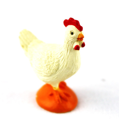 safari 仿真农场动物模型玩具场景摆件 小母鸡