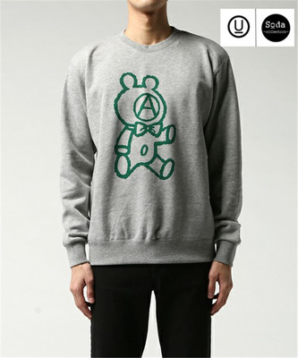 订购undercover n9823 mad 圆领套头卫衣 小熊卫衣 16aw