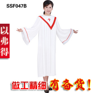 以弗得服饰 基督教唱诗班圣服装唱诗服 圣诗服ssf047b 大量备货