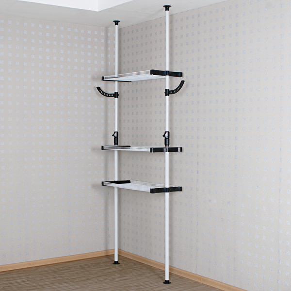 整体衣柜定制 组合衣架顶天立地挂衣架 简易衣柜钢架小号加厚特价