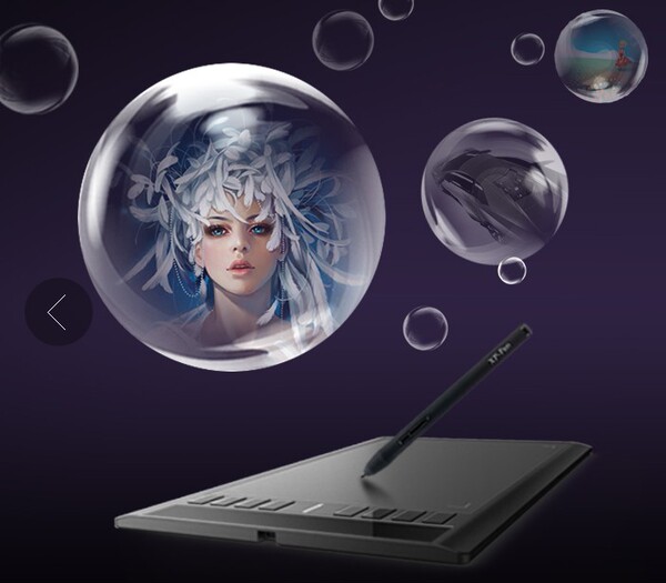 日本绘画工具xp-pen 10x6大板漫画插画手绘板电脑绘画板电子绘图