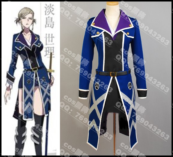 cosplay 原创动画k 淡岛世理 制服cosplay