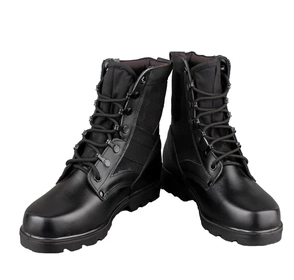 海军陆战队军靴 训练靴男靴防臭防水耐磨增高抗菌 阻燃 内钢板