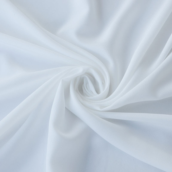 踏花归汉服 内衬布料 白色花谣雪纺 基本不透 8元一米