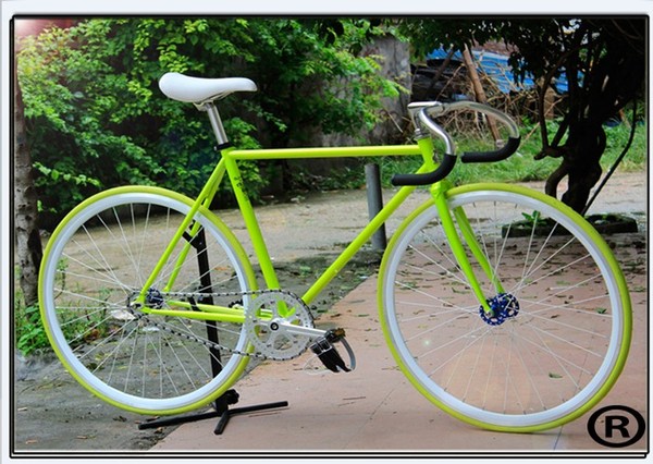 fixed gear 死飞竞速复古动作平花bj整车b28车架