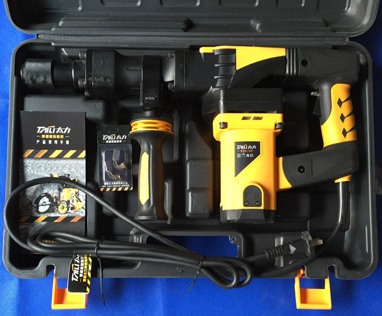 包邮太力55电镐808552300w德国原装电机轴承气缸免加润滑油