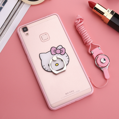 vivox6手机壳x6plus保护套x6手机壳男女款防摔软硅胶卡通个性潮壳