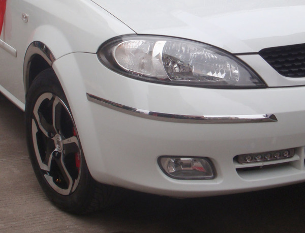 别克凯越hrv防撞条保险杠转角防擦条通用汽车车身镀铬装饰条电镀