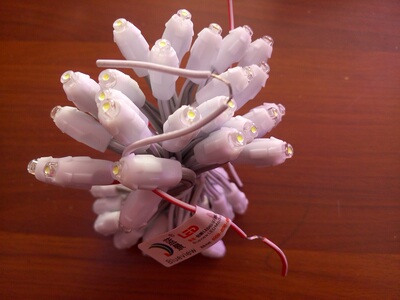 正品蓝景9厘单色穿孔灯/灯珠 9mmled单灯 外露灯 质保三年