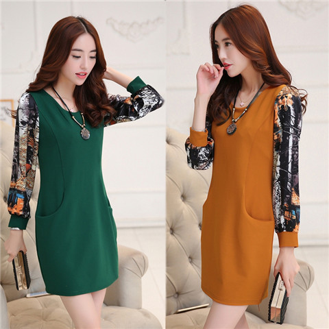 打底裙子秋天连衣裙女2016秋装新款女装潮30岁长款40-淘宝网全球站