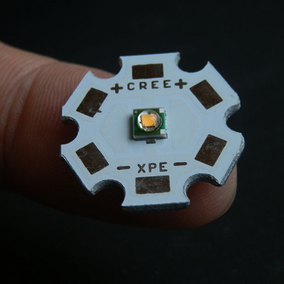 科瑞3w暖白光灯珠 3w大功率led头灯强光手电筒灯珠/泡芯