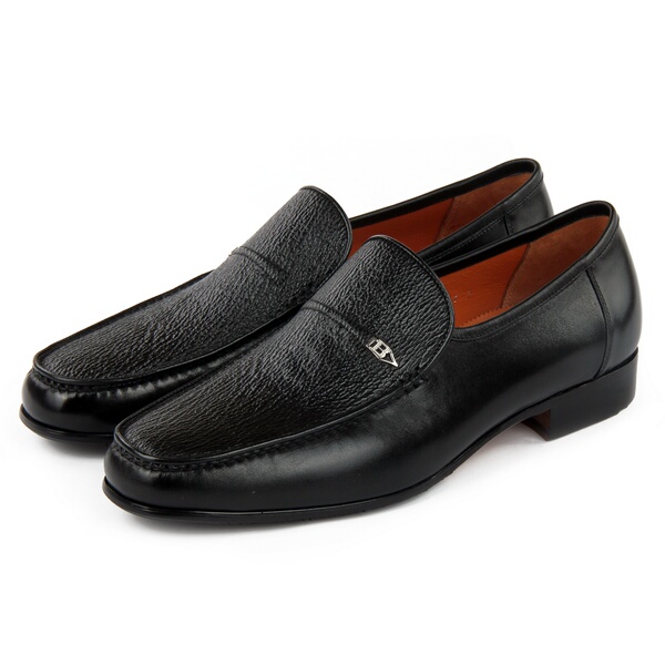 意大利bomy/宝威正品男鞋 霸气鲨鱼纹奢华正装皮鞋8bej026-2-01