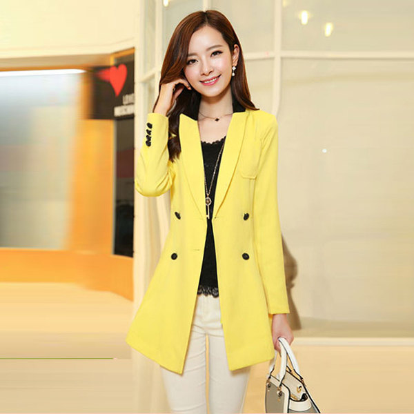 2016秋冬装新款大码女装冬季中长款修身大衣女式风衣外套 3378