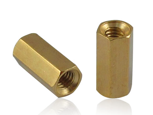 pcb主板机箱螺丝双通铜柱 六角接线隔离柱φm3*10-15