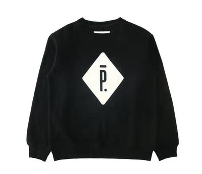 【白菜弟】pigalle p-print box crew 大p字母 logo 套頭 衛衣