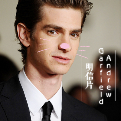 安德魯·加菲爾德|andrew garfield|加菲|明信片|周邊|定做|收藏