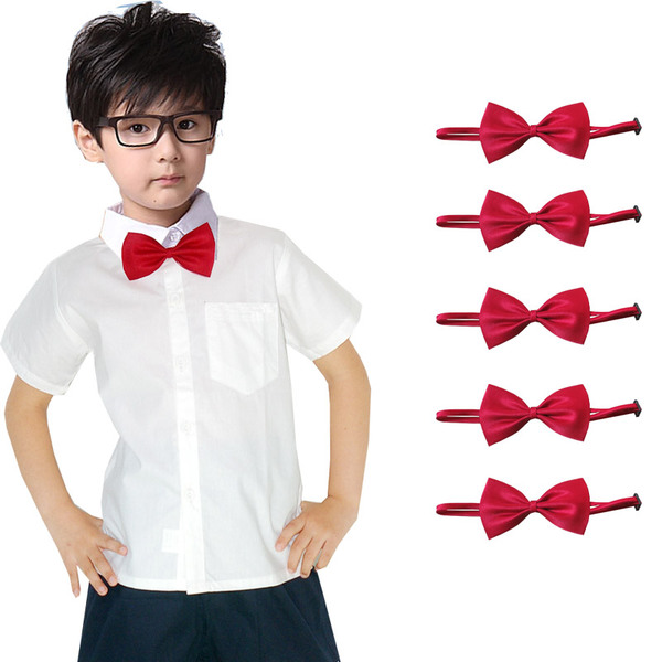 儿童用领结配学生校服演出服专用红领结蓝领结黑领结 批发