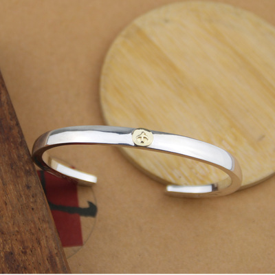 高桥吾郎goros点金双鹰头手镯925纯银男女goros手工复刻印台飞鸟