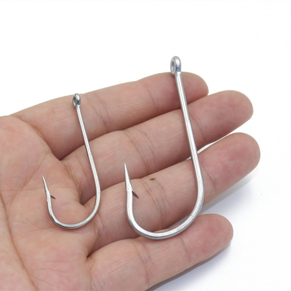 海钓防腐不锈钢铁板钩 青鱼鲟鱼钩 南油巨物海钓黑鱼鱼钩大号鱼钩