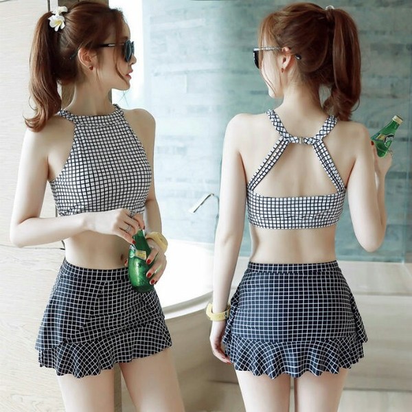 2 piece tank swimsuit