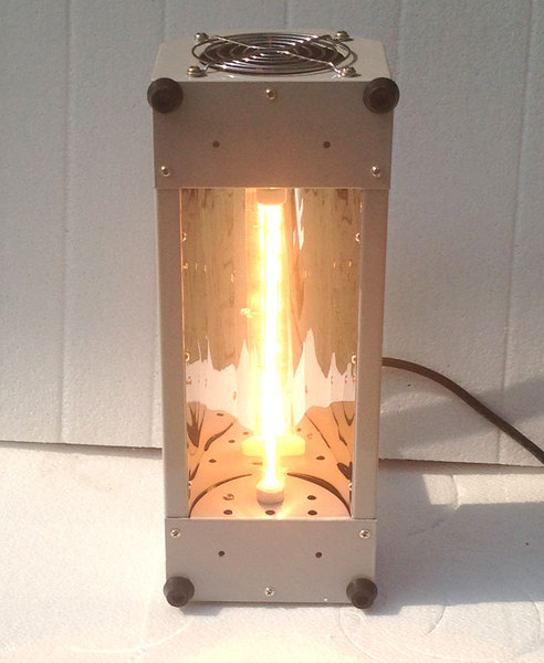 抽真空短波红外线烤漆灯箱/uv固化机辅助石英卤素加热红外流平灯