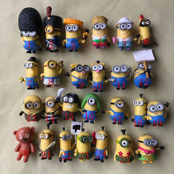 正版散货 thinkway 小黄人 卑鄙的我 神偷奶爸大眼萌公仔玩具中号