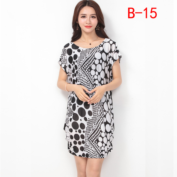 夏季女连衣裙批睡衣冰丝裙大码女装宽松胖mm孕妇装中长款连衣裙