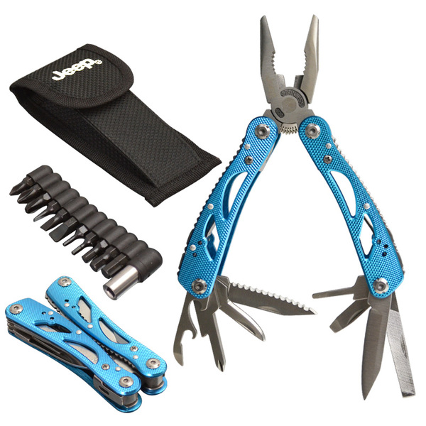 多功能折叠钳子万用钳组合工具刀钳户外工具装备野营野外求生