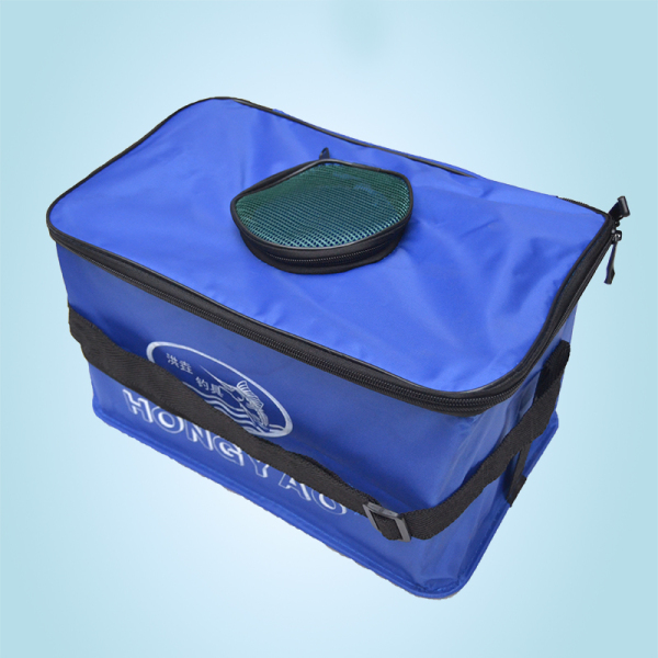 长方形帆布装鱼桶 活鱼桶 装水钓箱子折叠便携式钓鱼箱 钓鱼用品